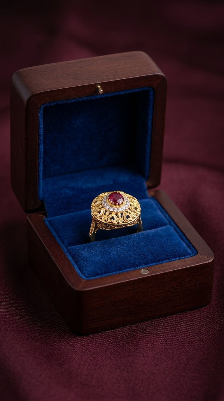 Imperial Gold Polish Ring