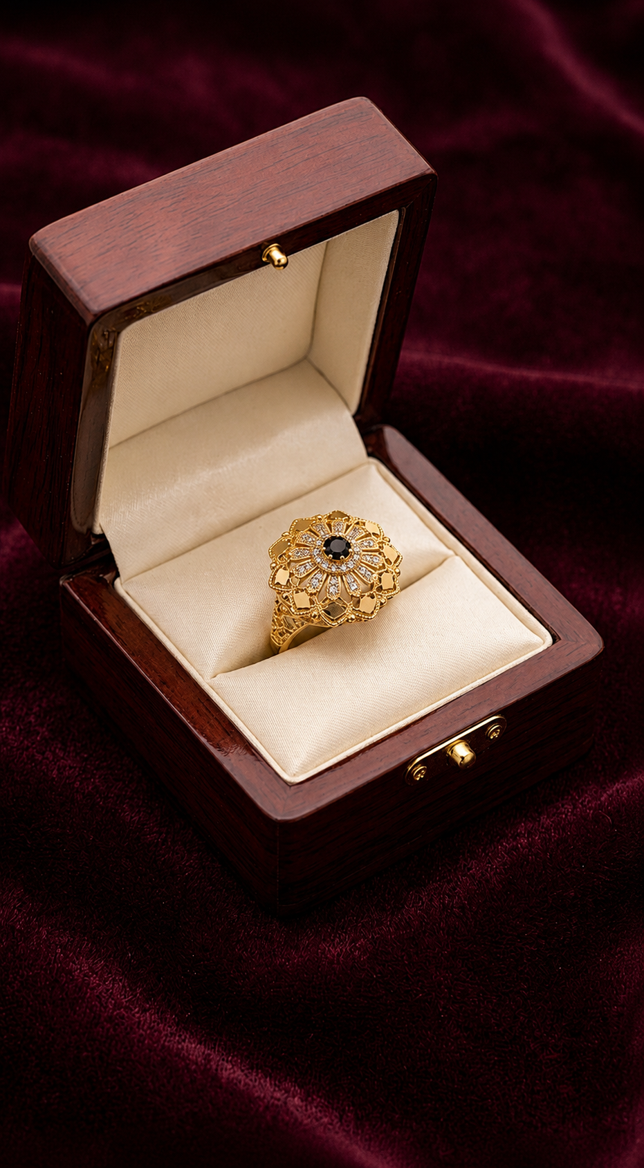 Charming Gold Plated Ring